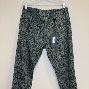 NWT Pleasures Crystal Cheetah Denim Pants, Men’s Size 32